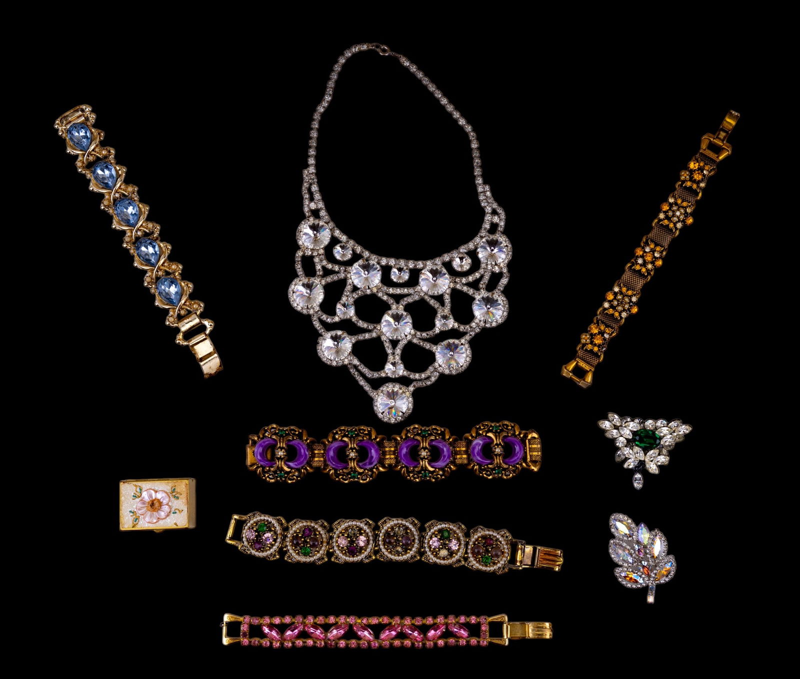 Weiss and Dramatic Estate Jewelry (1 of 11)