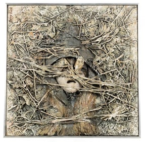 Barry Kirk (GB b. 1933) 3D Figural Wall Sculpture