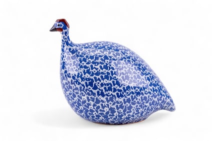 La Pintade Ceramic Guinea Hen by Heidi Caillard