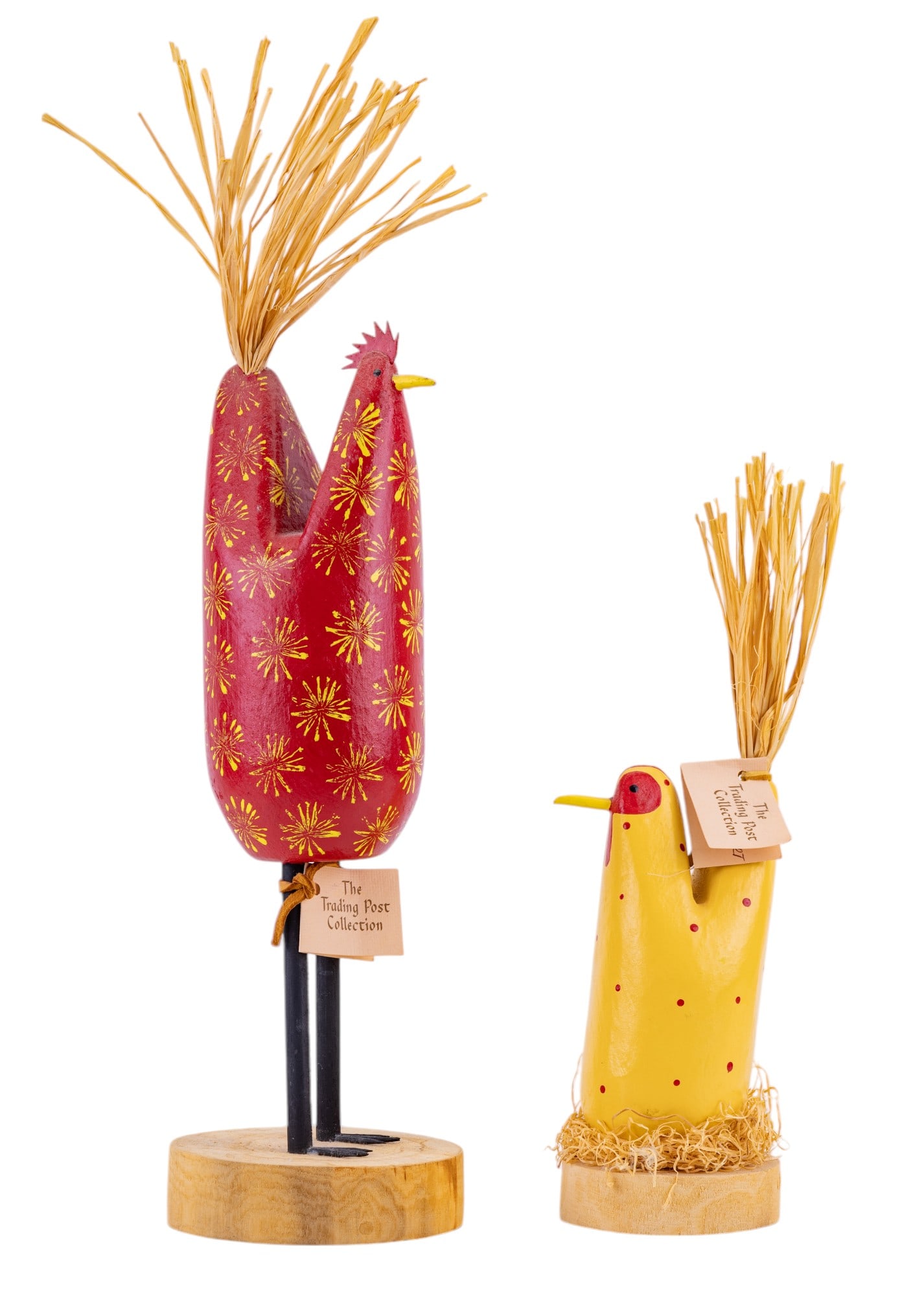 Edith John Navajo Folk Art Chickens (2) (1 of 7)