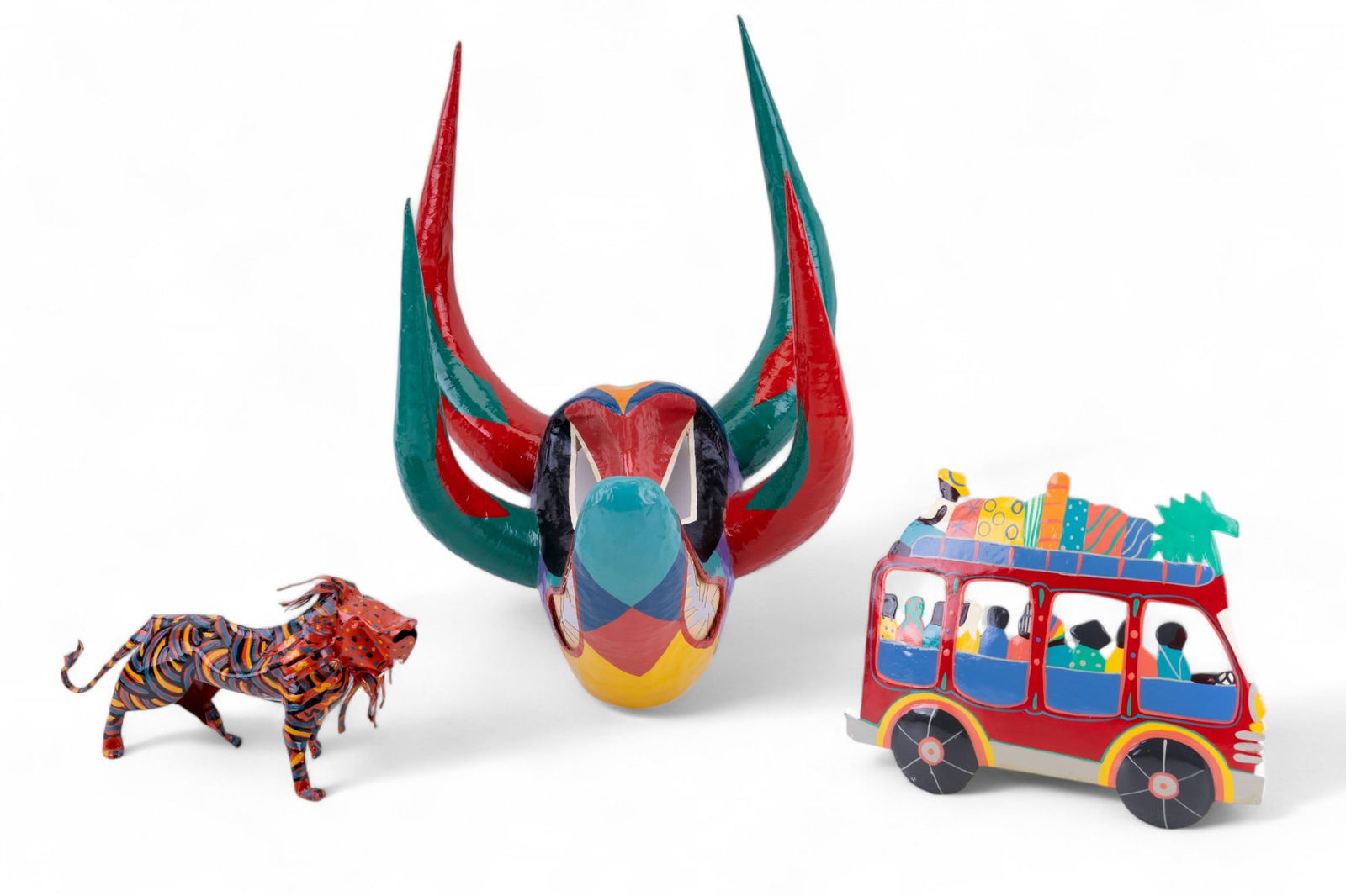 Colorful Haitian, African, and Dominican Folk Art (1 of 16)