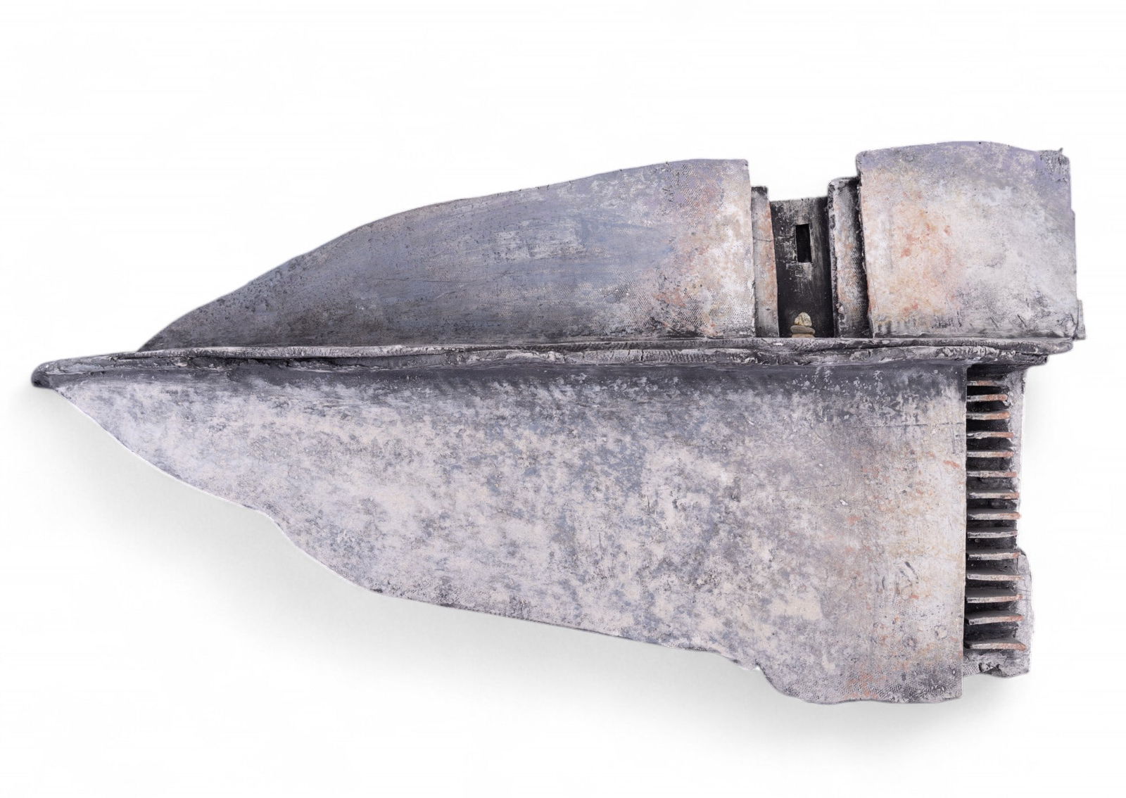 Brutalist Style Ceramic Sculpture (1 of 8)