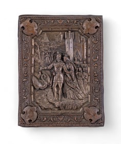 Swan Knight Relief Plaque