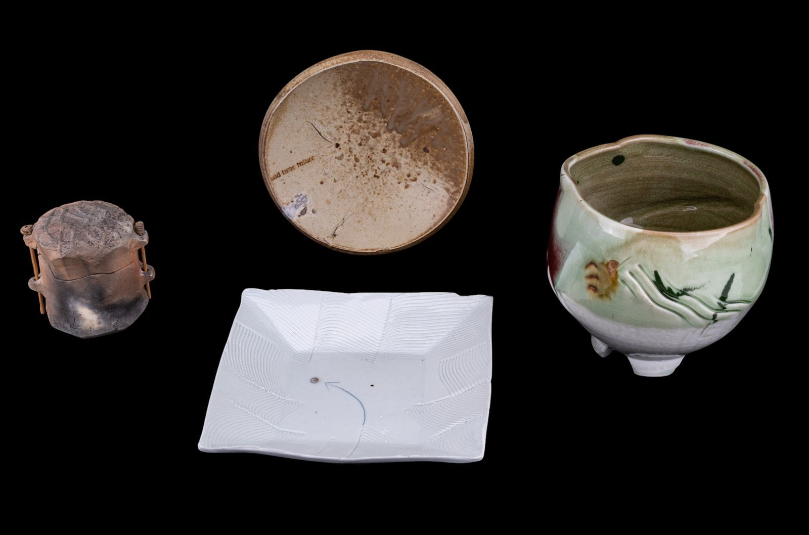 Paula Winokur (AM 1935-2019) Plate & Art Pottery (1 of 18)