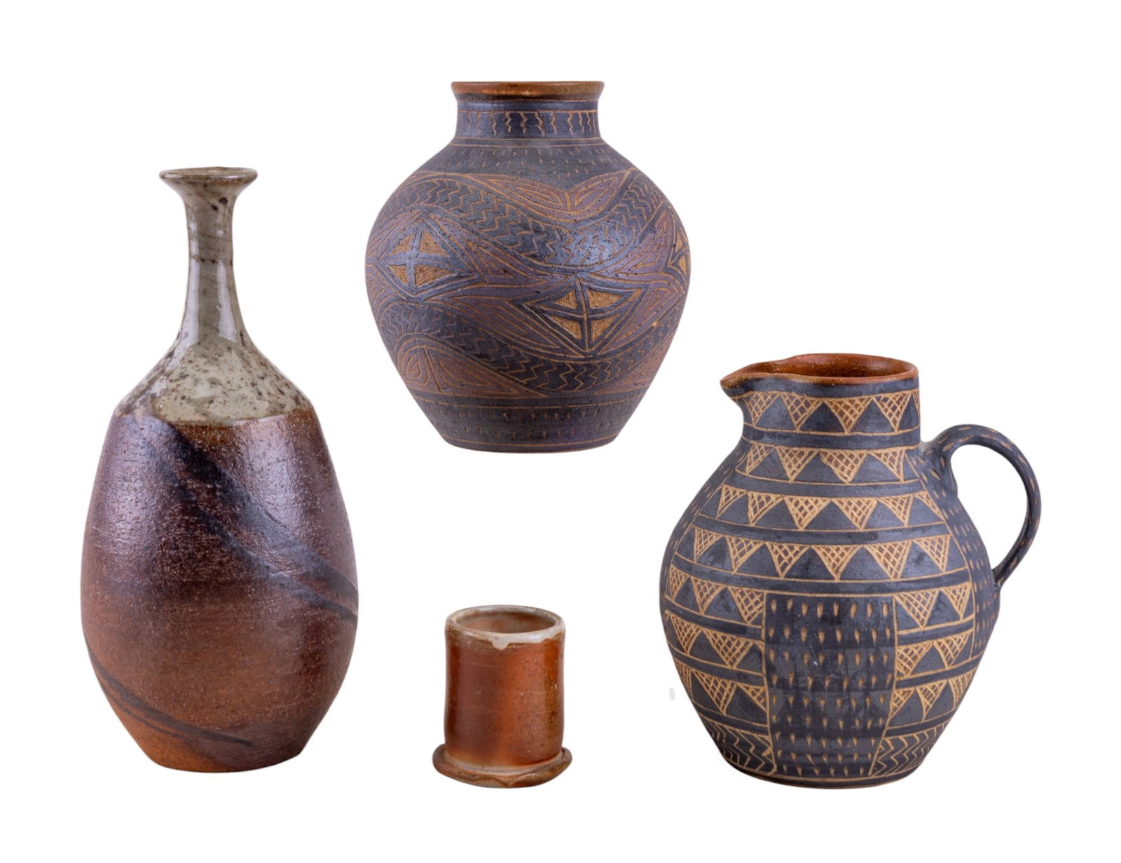 D.D. Tinsman and Unsigned Ceramic Vessels (1 of 17)