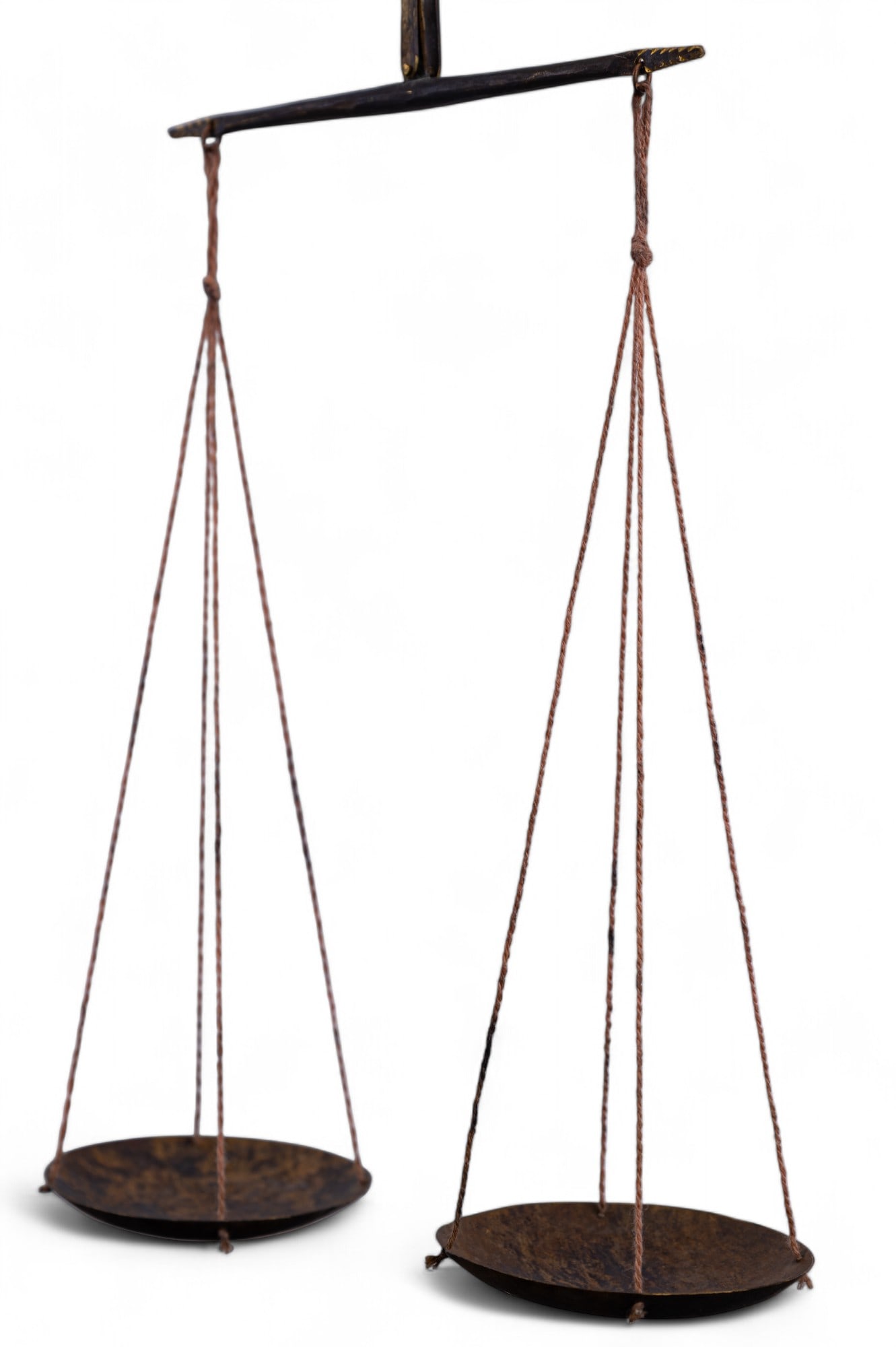 Brass Elephant Scale, Desk Items Carved Nat. Mat. (1 of 19)