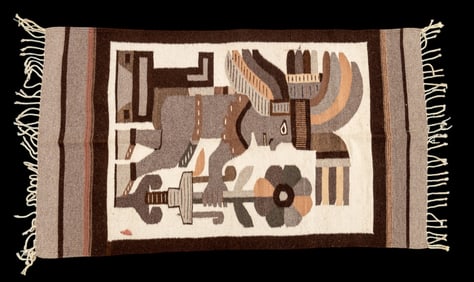 Native American Pictorial Rug