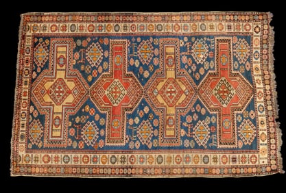 Antique Kazak Rug