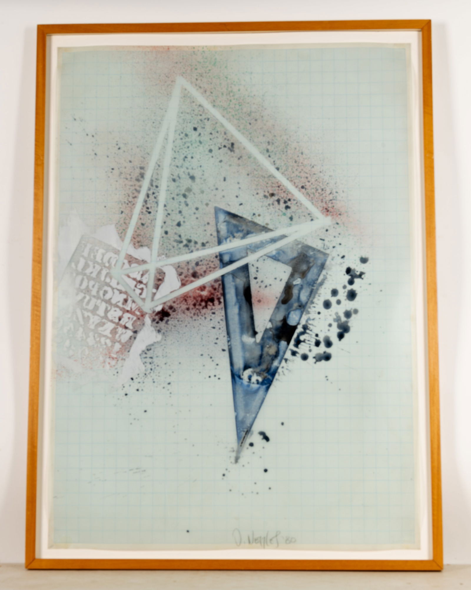 Darrell Nettles (AM b. 1948) Mixed Media on Mylar (1 of 6)