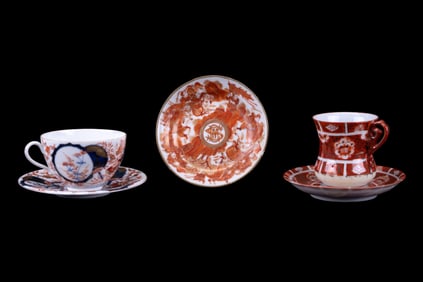 Japanese Porcelain Teacups & Saucers