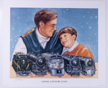 Signed Angela Trotta Thomas Lionel Poster