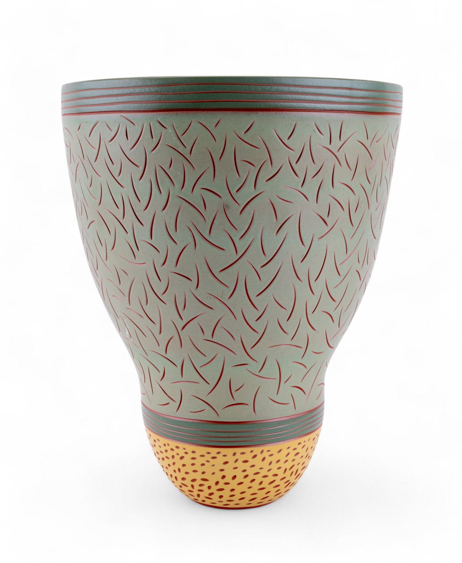 Emily Rossheim Terracotta Vase / Sculpture (1 of 6)