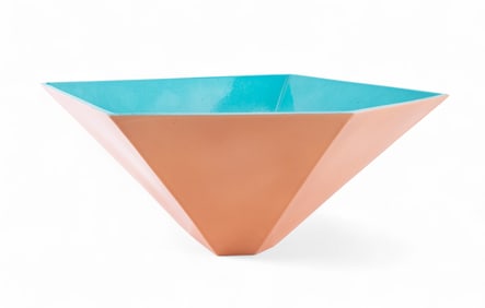 Portnip Sangvanich Geometric Slab Porcelain Bowl