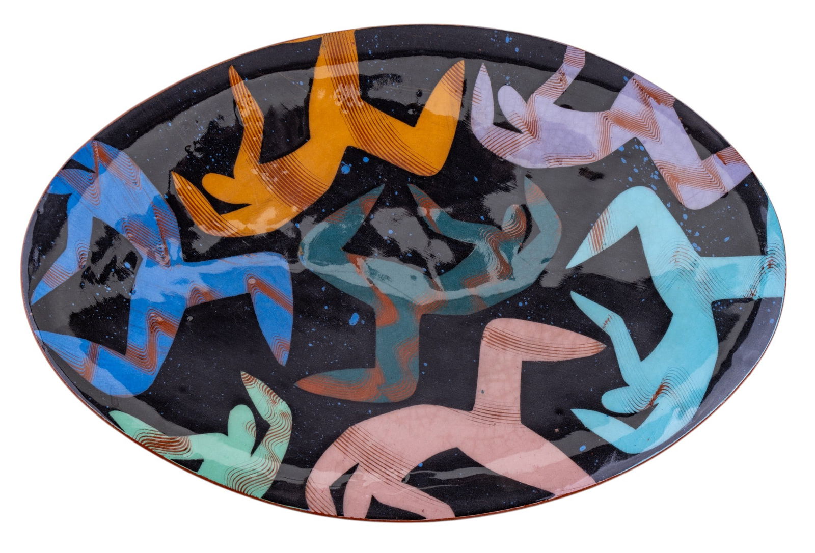 Lisa G. Carlson Ceramic Platter (1 of 4)