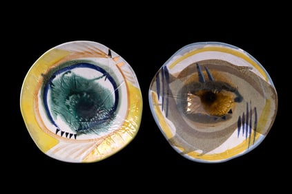 Barbara Tiso Porcelain Platters (2)