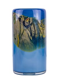 Brent Kee Young Blown Glass Vase