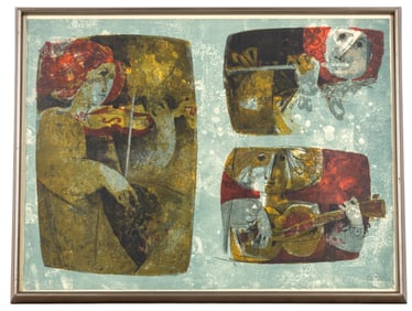 Alvar Sunol Munoz-Ramos (SP b. 1935) Lithograph