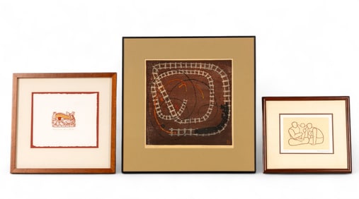 Margery Hellamann Litho, Etching, & Relief Prints