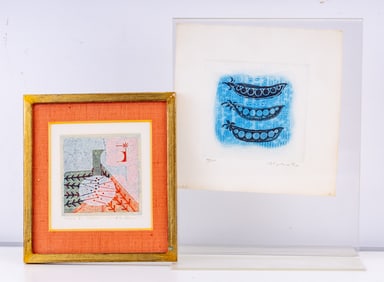 Nobuo Sato Etching & Japanese Woodblock Print