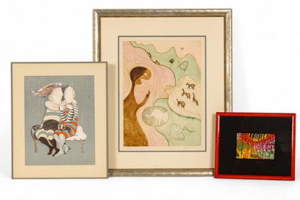 Boulanger, Hundertwasser, & Vilchis Ltd Ed Prints