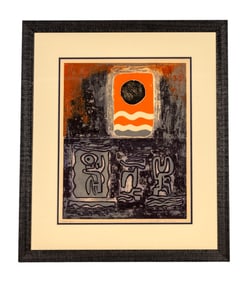 Mireille Kramer (EG/AM b. 1932) Lithograph