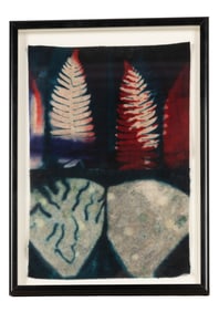 Carol LeBaron Dyed Wool Textile Art