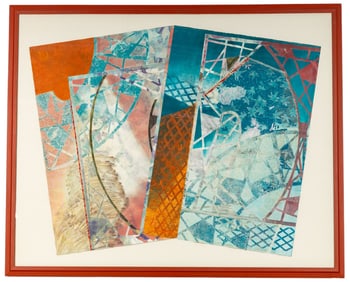 David Jansheki (AM 1954-2014) Large Mixed Media