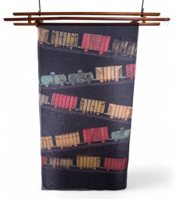 Laura Sims (AM d. 2014) Silk Wall Hanging