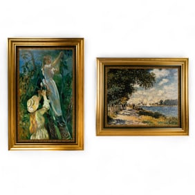 Monet and Morisot Brushstrokes Collection