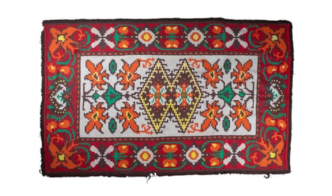 Finely Woven Turkish Kilim Rug (8'4" x 5'4")