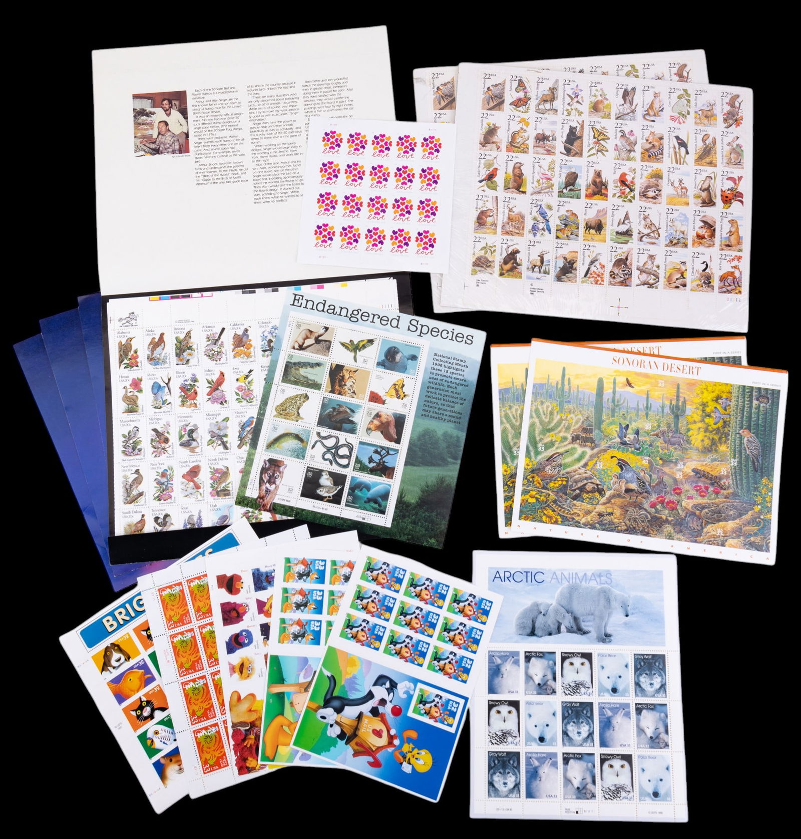 USPS Uncirculated U.S. Wildlife / Animal Stamps (1 of 3)