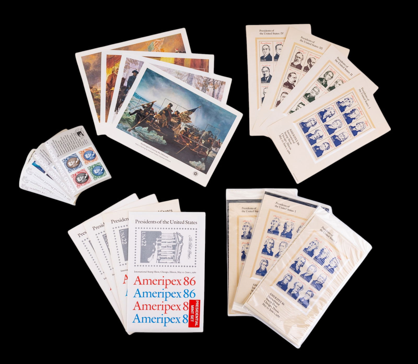 U.S. Stamps - Revolutionary War & Early Presidents (1 of 5)