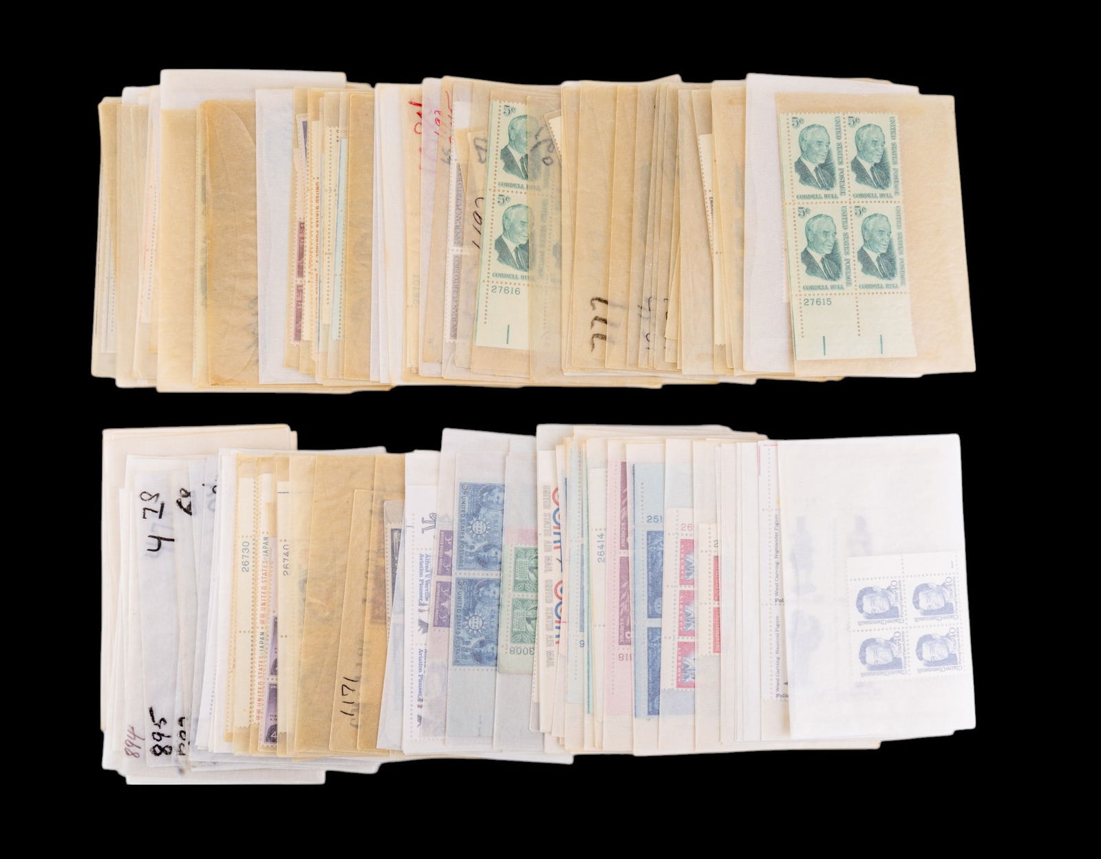 Vintage Uncirculated U.S. Stamp Plate Blocks (1 of 4)