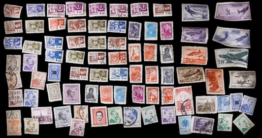 Early CCCP, Turkish Stamps + 1946 CCCP Airforce