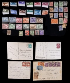 WW2 German Commemorative, Antique German Stamps