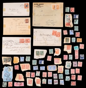Antique British Empire Stamps, more