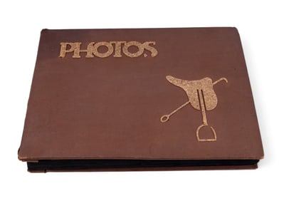 U.S. WWII Service Black & White Photograph Album