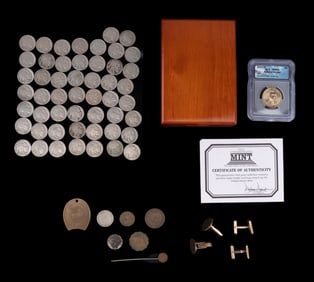 Buffalo Nickels, John Adams Dollar, & Other Coins