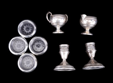 Weighted Sterling, Silver Plate