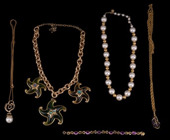 Trifari Starfish, Avon Necklace & Bracelet, & More