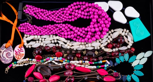 Colorful Costume Jewelry Necklaces