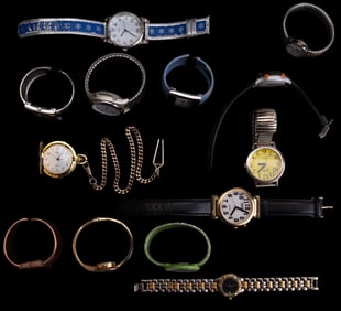 Eclectic Collection of Wristwatches (13)