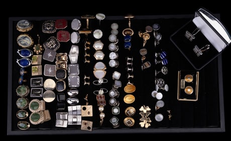 M.O.P., Cabochon, Enamel, & More Cufflinks (56)