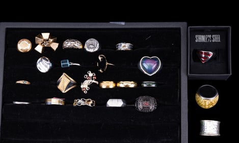 Mood and Class Costume Rings