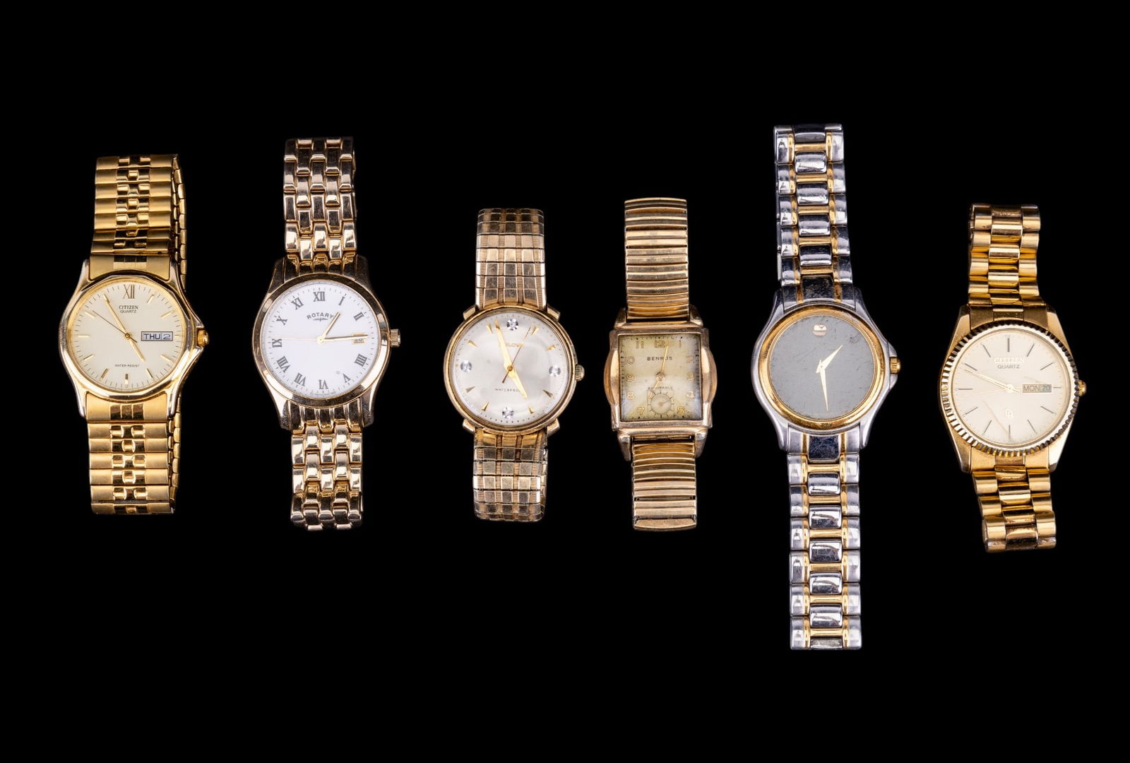 Citizen, Bulova, Benrus & More Men's Wrist Watches (1 of 10)