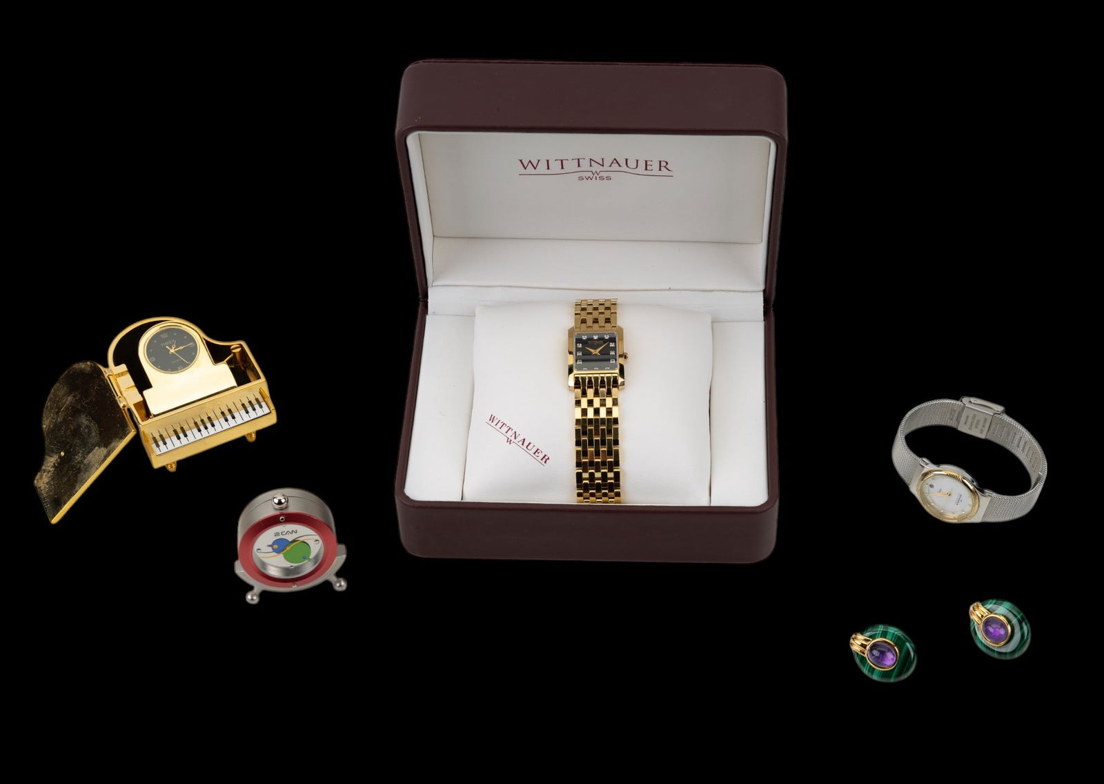 Wittnauer Watch, Desk Clock, Other Watches Jewelry (1 of 19)