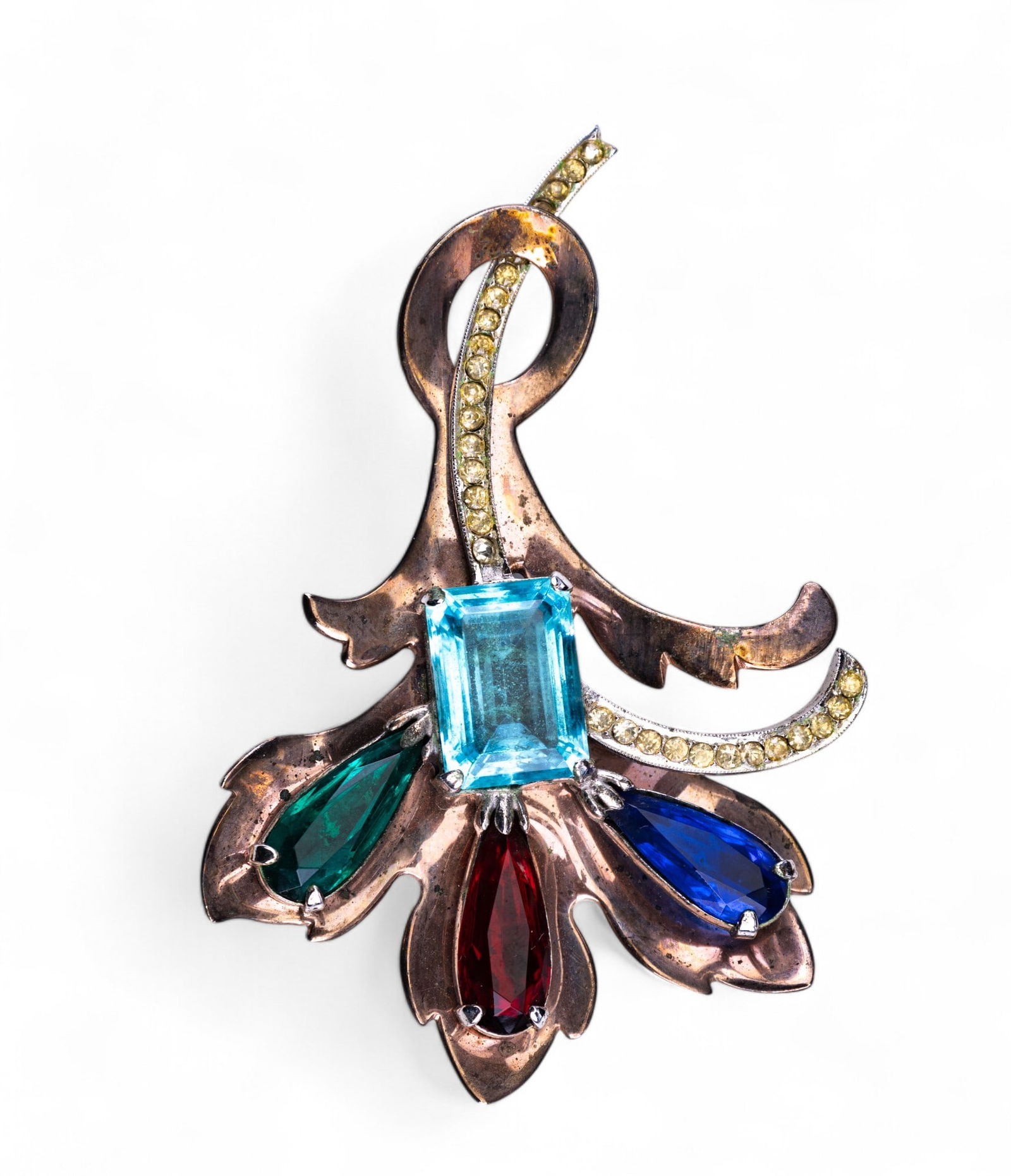 Retro Sterling Silver Brooch (1 of 3)