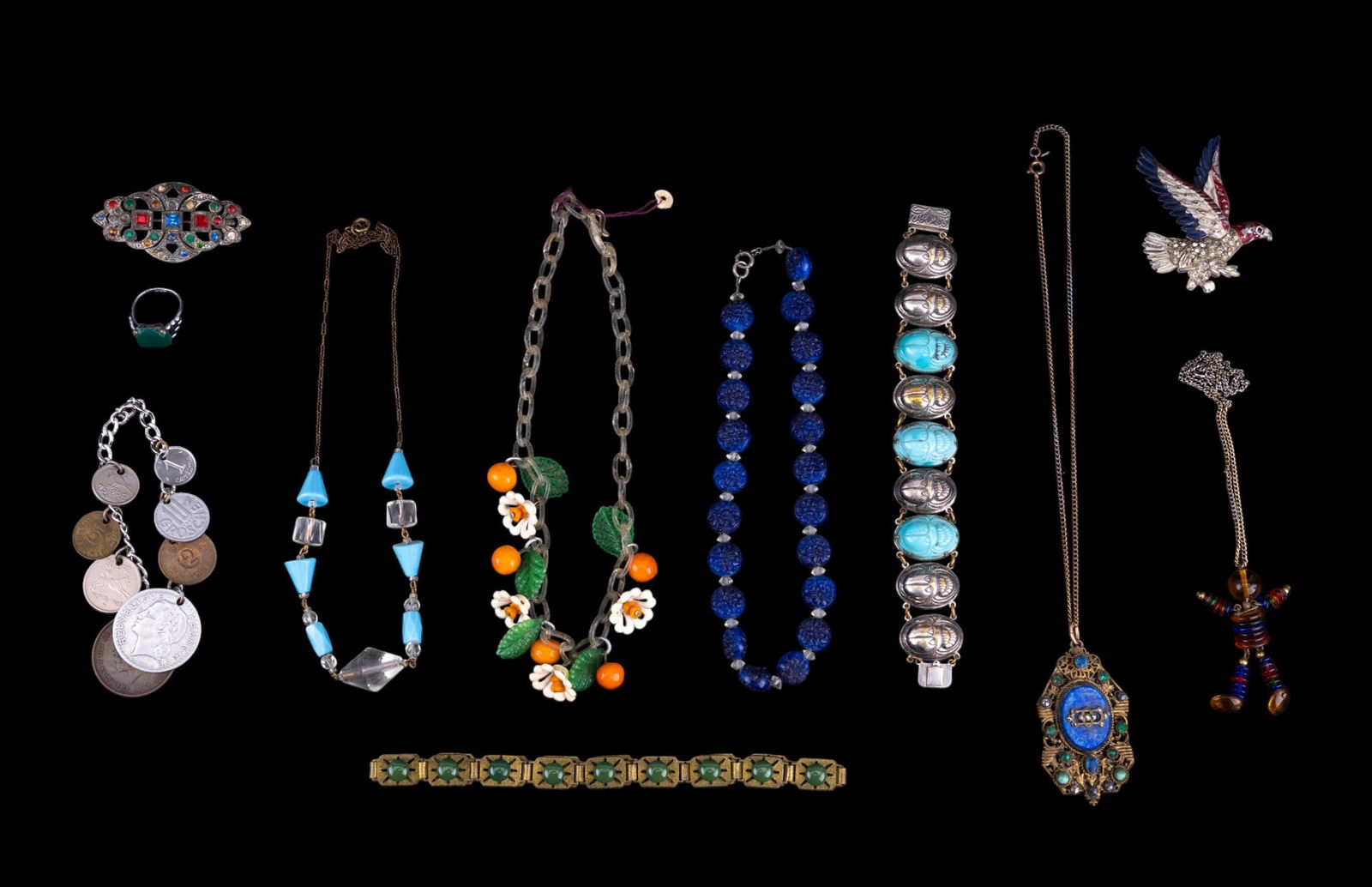 Art Deco to Victorian Vintage Jewelry (1 of 14)