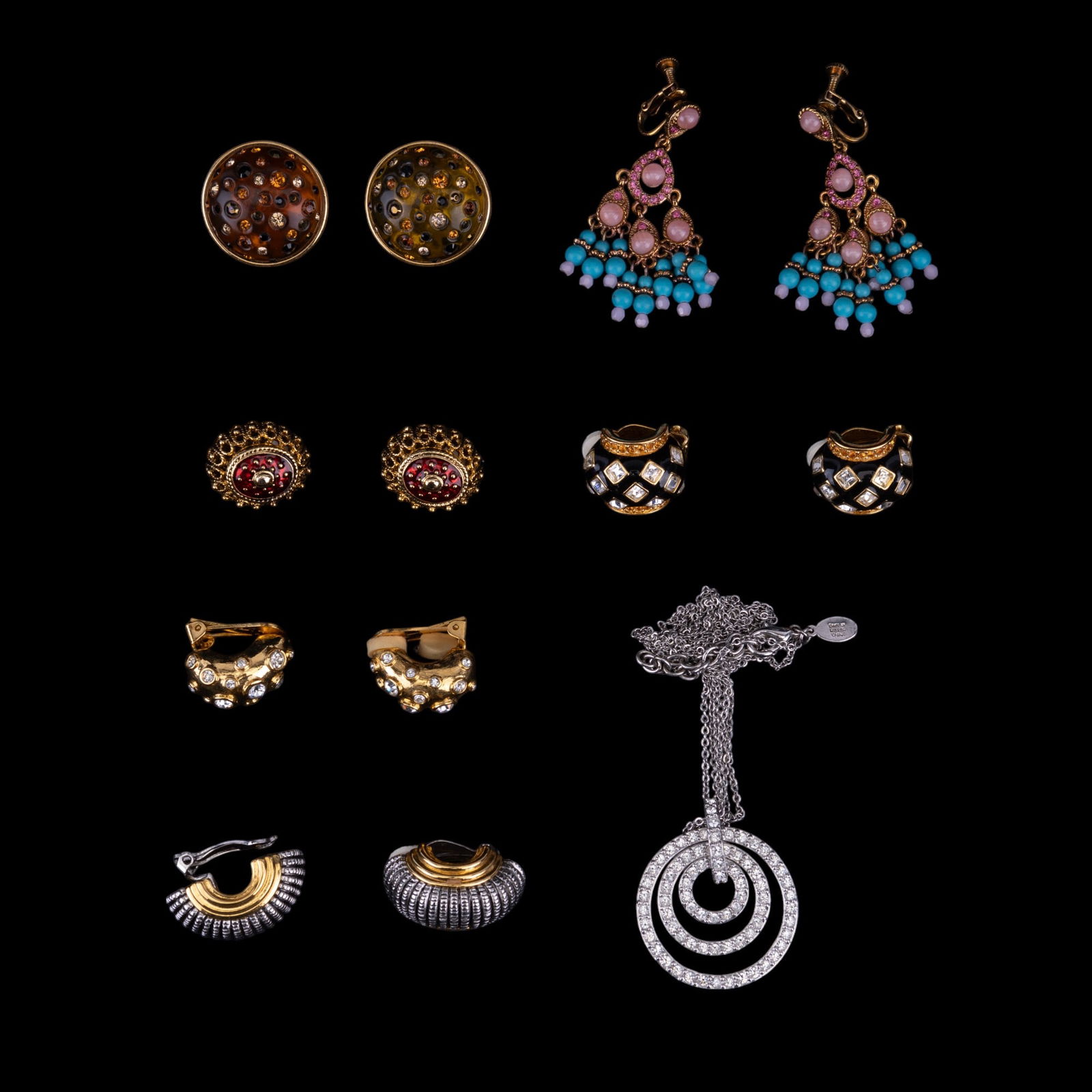 Nolan Miller and Joan Rivers Earrings (1 of 11)