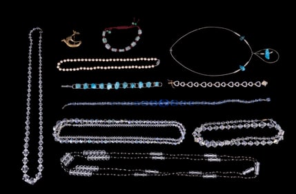 Vintage, Turquoise and Crystal Jewelry